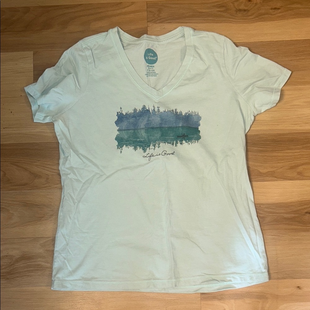 Life is Good Lake Tee